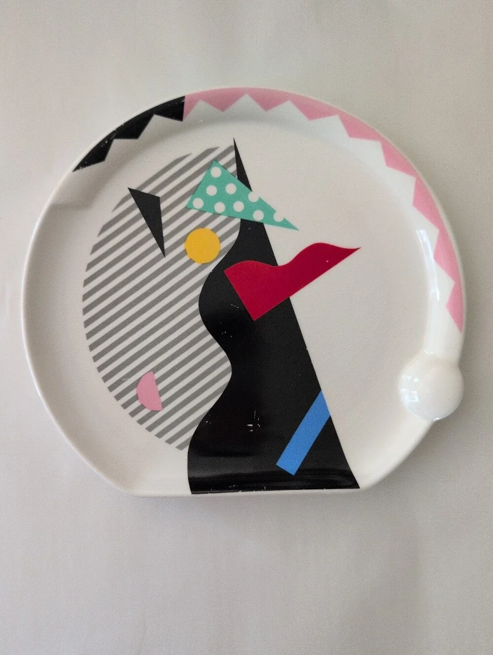 3 Kato Kogei Japanese Memphis Plates for Fujimori Carnival Collection